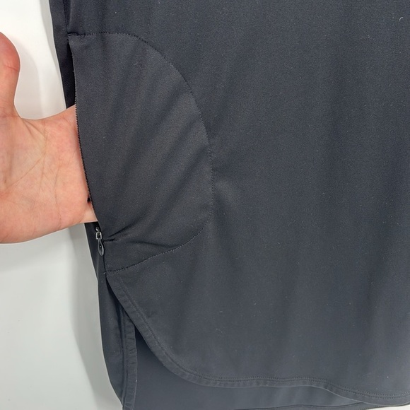 Nike Sleeveless High-Low Dress with Pocket Women’s Size Large in Black - Picture 4 of 8